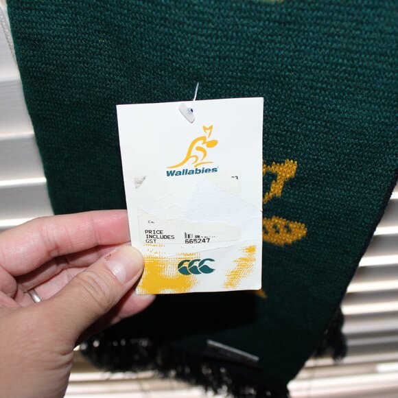 3/$77 - new Wallabies Authentics Australian Rugby Union Supporters Fan Scarf - Picture 3 of 8